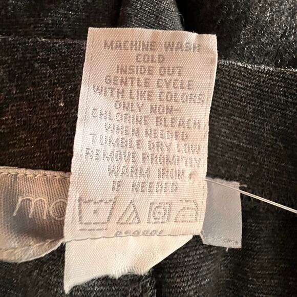 Modern Soul Pants Ponte Knit Pull On Stretch Relaxed Fit Minimalist Women’s XLP - Picture 9 of 10